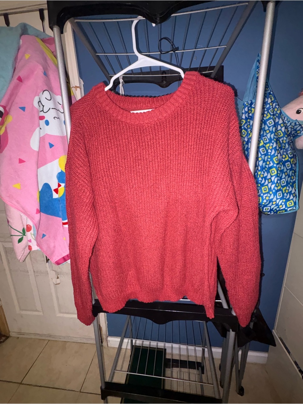 EVRI Women's Coral Crewneck Knit Sweater